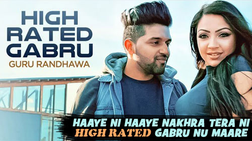 High Rated Gabru Lyrics by Guru Randhawa