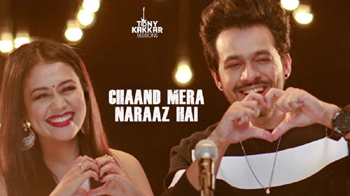 Chaand Mera Naraaz Hai Lyrics by Tony Kakkar & Neha Kakkar