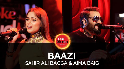 Baazi Lyrics by Sahir Ali Bagga, Aima Baig
